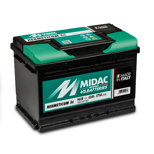 MIDAC HERMETICUM 62AH D+, H62 S562.059.059 