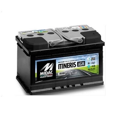 MIDAC ITINERIS 80AH D+, IT4 AGM 580.901.080 