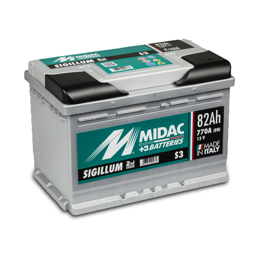 MIDAC SIGILLUM 82AH D+, S3 S582.031.077 